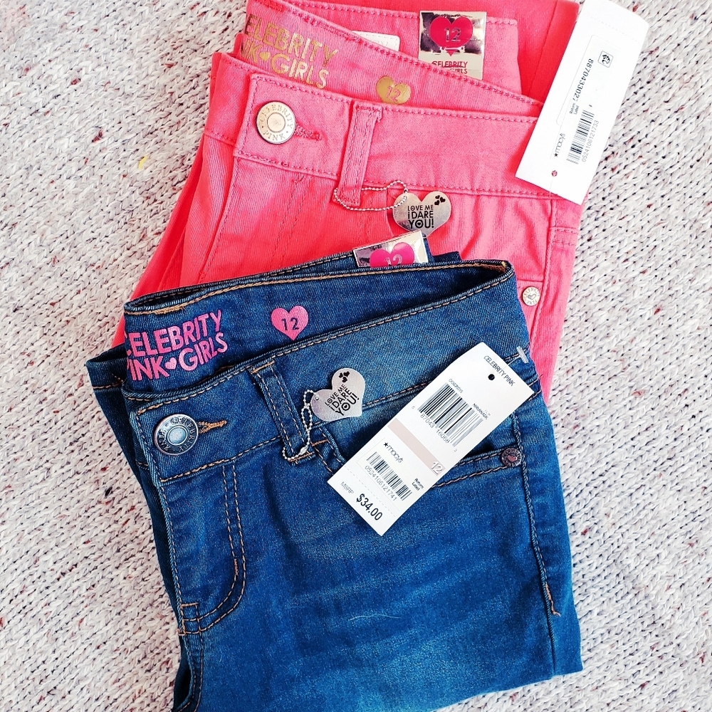 NWT! Jean Bundle Celebrity Pink